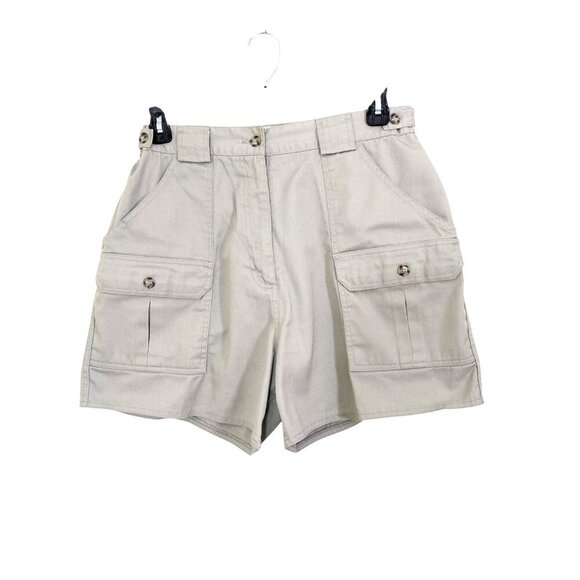 Tilley Endurables Shorts Adult Beige Khaki Canvas Cargo Work Street Gorpcore - Picture 1 of 6